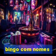 bingo com nomes